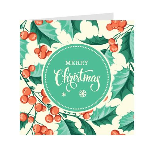 Thiệp giáng sinh Noel Christmas - Thiệp Grey 09XM44