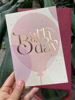 Thiệp sinh nhật Birthday ép nhũ BDP11 - 13x19cm