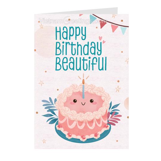 Thiệp sinh nhật Birthday BD58-24 - 10x15cm