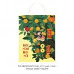 Túi Tết, túi chúc mừng năm mới T33B - Túi Greenwood 31x40x12.5cm