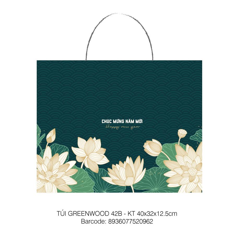 Túi chúc mừng năm mới T42B - 40x32x12.5cm