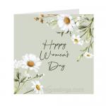 Thiệp ngày phụ nữ - Thiệp Grey nhỏ PN28 - 9x9cm