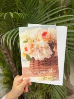 Thiệp ngày phụ nữ - Thiệp Grey 12PN44-12x18cm