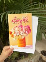 Thiệp ngày phụ nữ - Thiệp Grey 12PN45-12x18cm