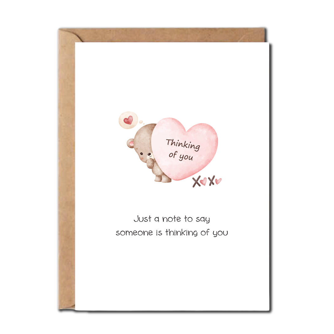 Thiệp thinking of you greenwood – 10.5x14.5cm - TG-LU02
