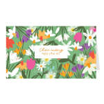 Thiệp ngày phụ nữ - Thiệp Grey 11-PN68-KT10.5cmx18cm