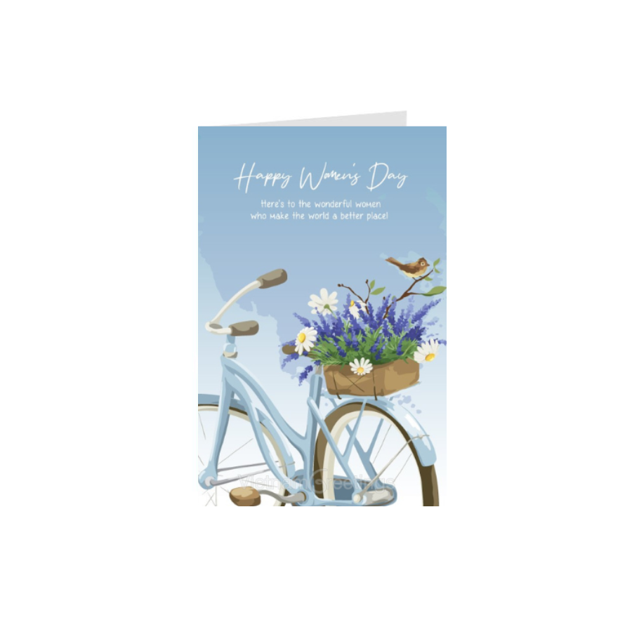 Thiệp ngày phụ nữ - Thiệp Greenwood WM52-25 12x18cm