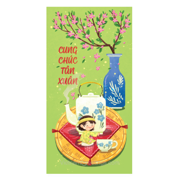 Bao Lì xì Greenwood LXT147