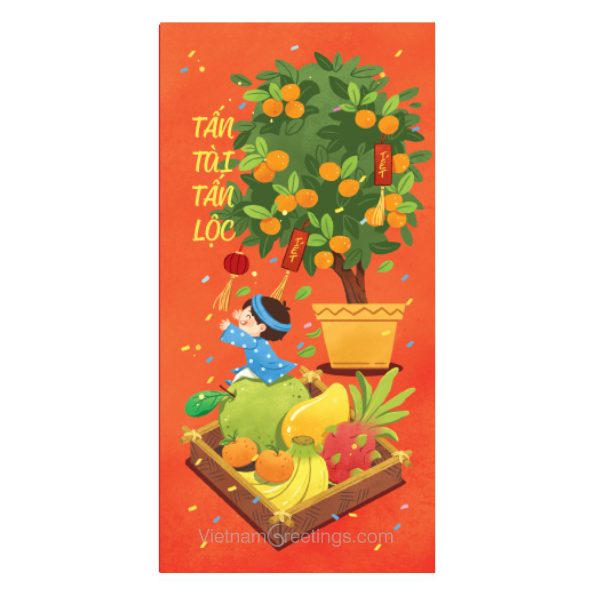 Bao Lì xì Greenwood LXT149