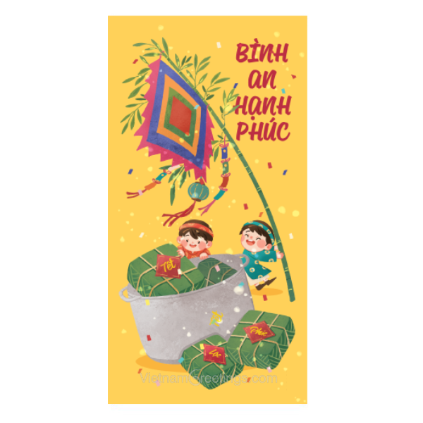 Bao Lì xì Greenwood LXT150