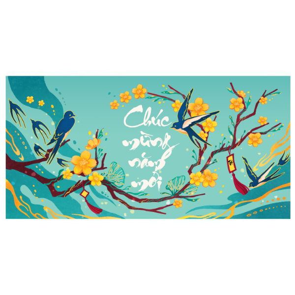 Bao Lì xì ngang Greenwood LXN417