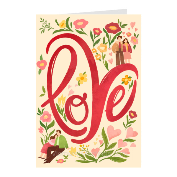 Thiệp tình yêu Love - Thiệp Greenwood-LU-49-26