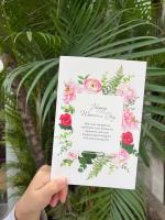 Thiệp ngày phụ nữ - Thiệp Greenwood WM56-26 KT 12x18cm