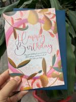 Thiệp sinh nhật Birthday - Thiệp Greenwood ép nhũ BDP07