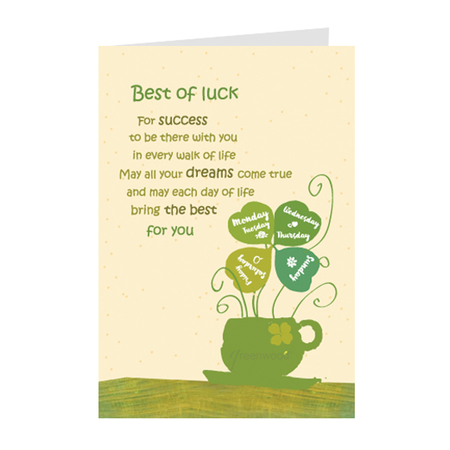 Thiệp chúc mừng Best wishes