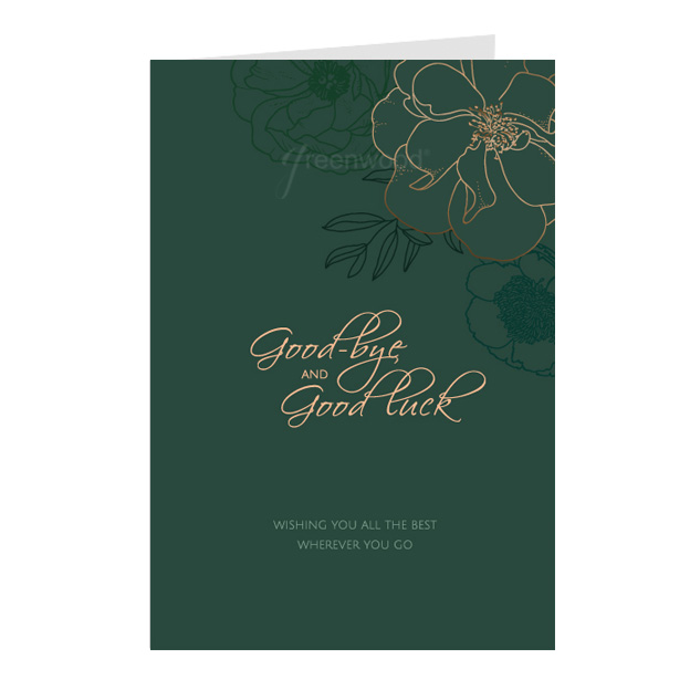 Thiệp chia tay Farewell cao cấp