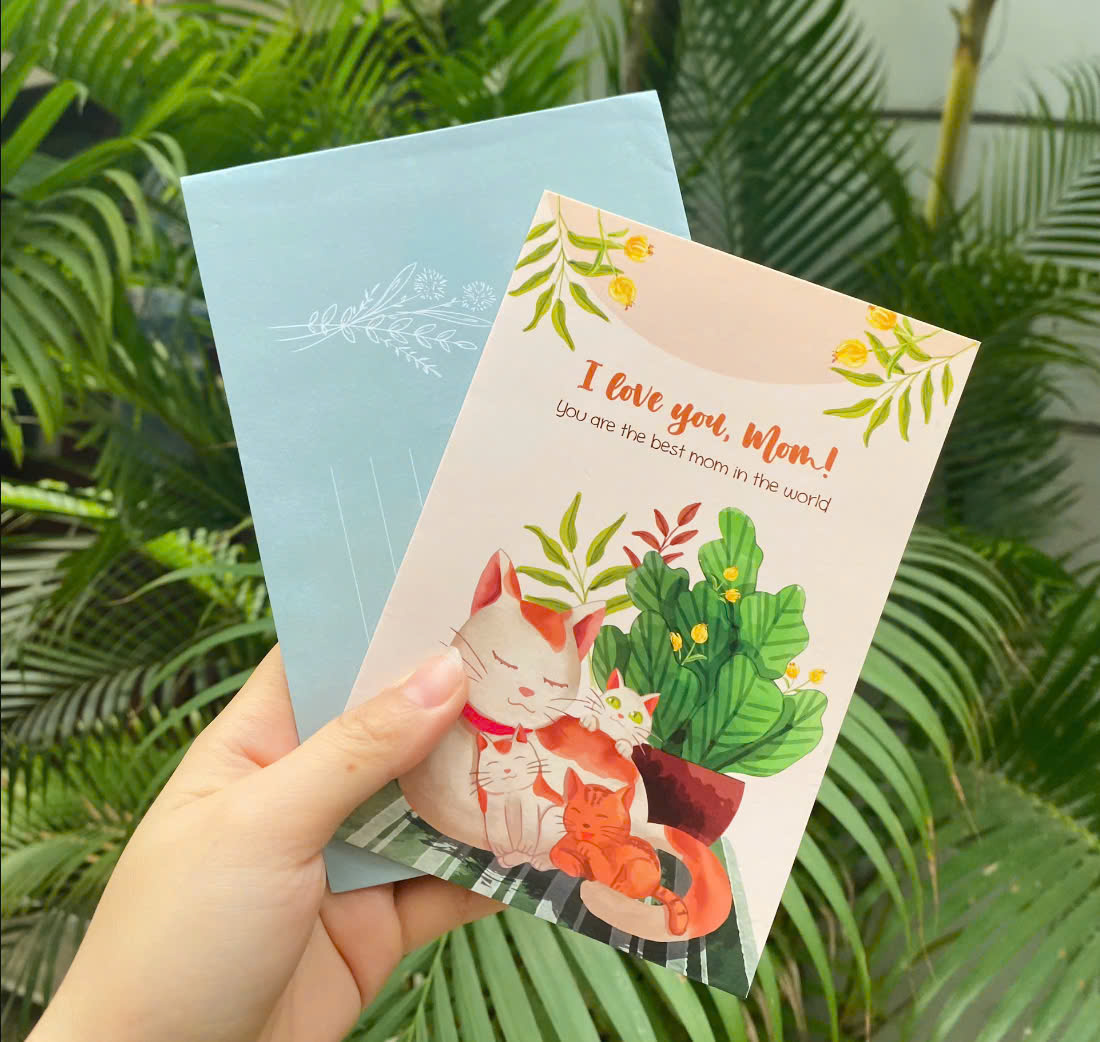 Thiệp ngày của mẹ