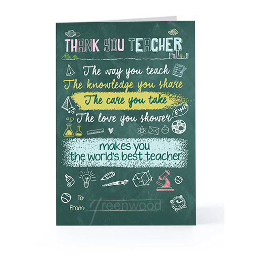 Thiệp cảm ơn Thầy cô giáo